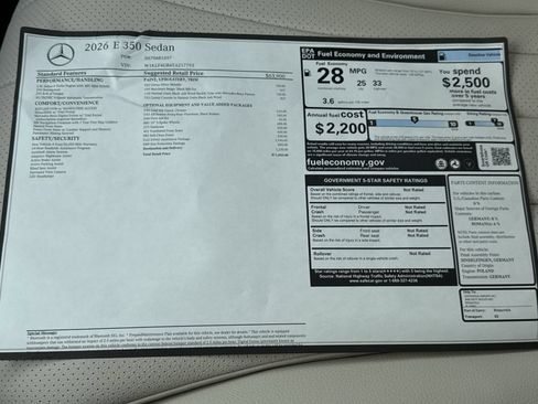 Used 2026 Mercedes-Benz E 350 Sedan image 32