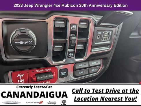 New 2023 Jeep Wrangler Unlimited Rubicon 4xe AWD/4WD image 29