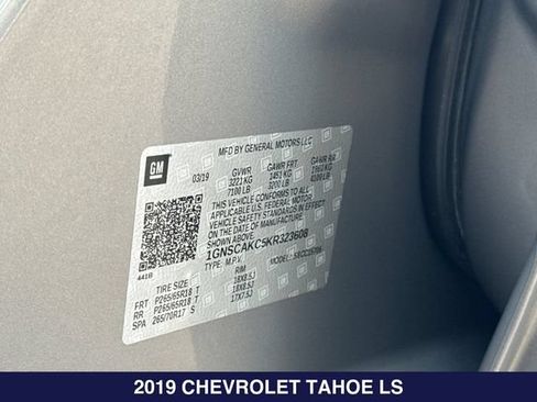 Used 2019 Chevrolet Tahoe LS RWD image 31