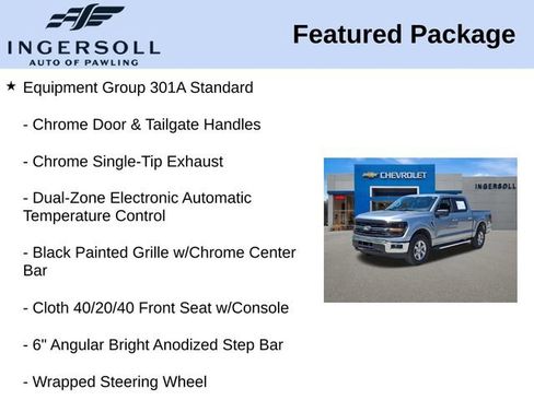 Used 2025 Ford F150 XLT w/ Equipment Group 301A Standard AWD/4WD image 15