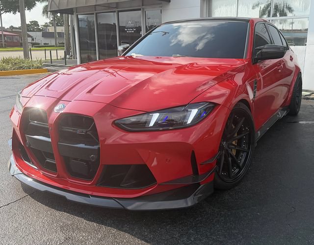 Used 2023 BMW M3 Competition w/ M Carbon Exterior Package RWD image 1
