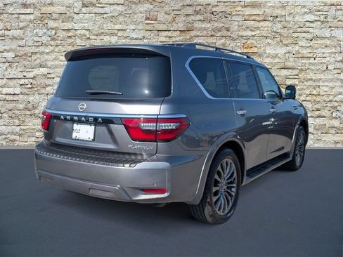 Used 2023 Nissan Armada Platinum w/ Captain's Chairs Package AWD/4WD image 7