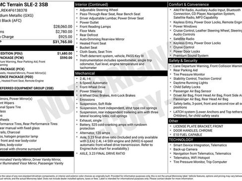 Used 2015 GMC Terrain SLE w/ Chrome Edition image 12