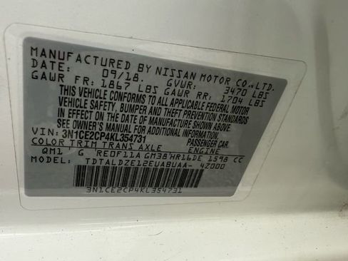 Used 2019 Nissan Versa Note SV image 19