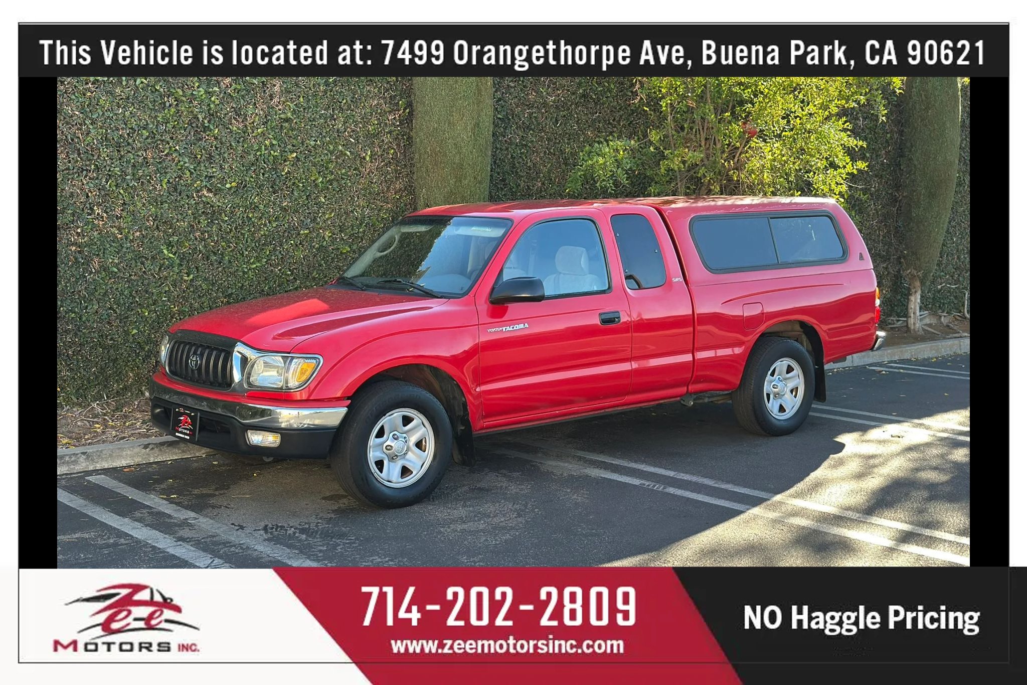 Used 2001 Toyota Tacoma 2WD Xtracab w/ SR5 Pkg w/ Chrome Pkg image 12