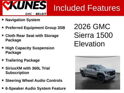 New 2026 GMC Sierra 1500 Elevation