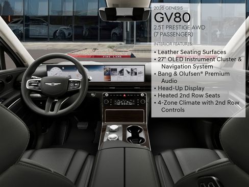 Used 2026 Genesis GV80 2.5T Prestige AWD/4WD image 17