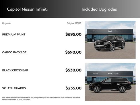 New 2025 INFINITI QX60 Autograph w/ Cargo Package image 3