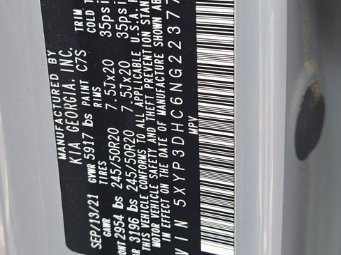 Certified 2022 Kia Telluride EX w/ EX Premium Package image 15