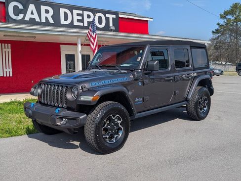 Used 2021 Jeep Wrangler Unlimited Rubicon 4xe w/ Cold Weather Group image 2