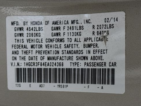 Used 2014 Honda Accord EX-L image 31