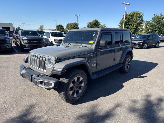 Used 2019 Jeep Wrangler Unlimited Sahara w/ Uconnect 4C Nav & Sound Group AWD/4WD image 3