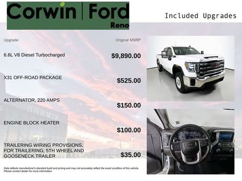 Used 2023 GMC Sierra 2500 SLE w/ X31 Off-Road Package image 3