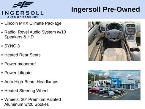 Used 2017 Lincoln MKX Reserve w/ Lincoln MKX Climate Package AWD/4WD image 5