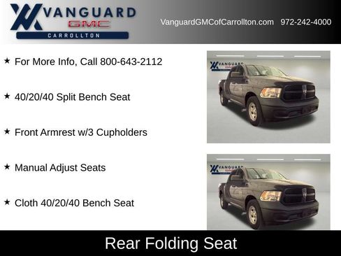 Used 2018 RAM 1500 Tradesman w/ Popular Equipment Group RWD image 7