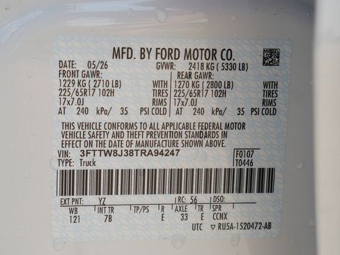 New 2026 Ford Maverick XLT w/ Equipment Group 301A AWD/4WD image 40