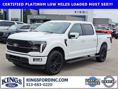Certified 2024 Ford F150 Platinum w/ Equipment Group 702A High