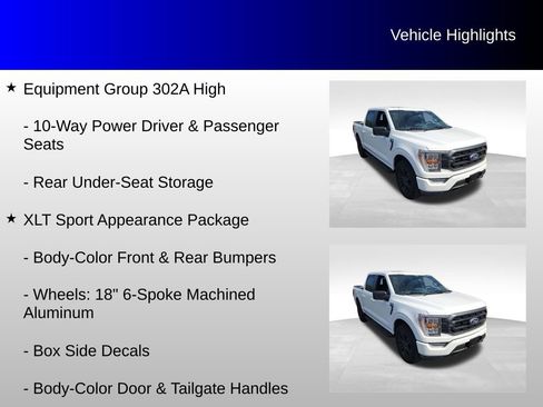 Used 2021 Ford F150 XLT w/ Equipment Group 302A High AWD/4WD image 16