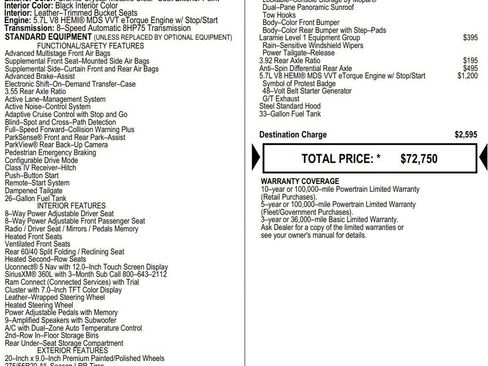New 2026 RAM 1500 Laramie w/ Laramie Southwest Edition AWD/4WD image 2