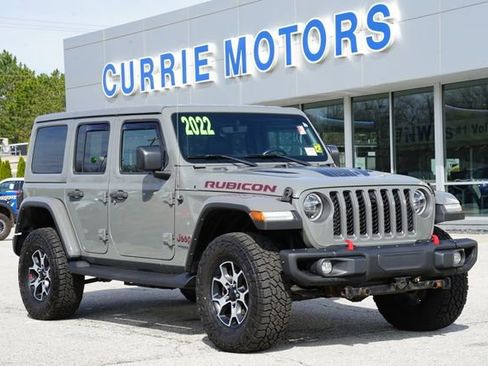 Used 2022 Jeep Wrangler Unlimited Rubicon w/ Steel Bumper Group image 1