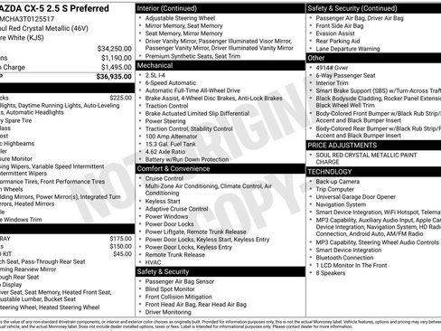 New 2026 MAZDA CX-5 Preferred AWD/4WD image 22