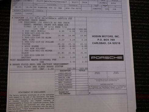 Used 2000 Porsche 911 Cabriolet image 63