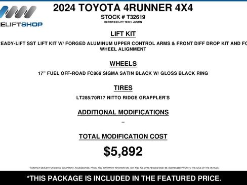Used 2024 Toyota 4Runner SR5 Premium AWD/4WD image 2