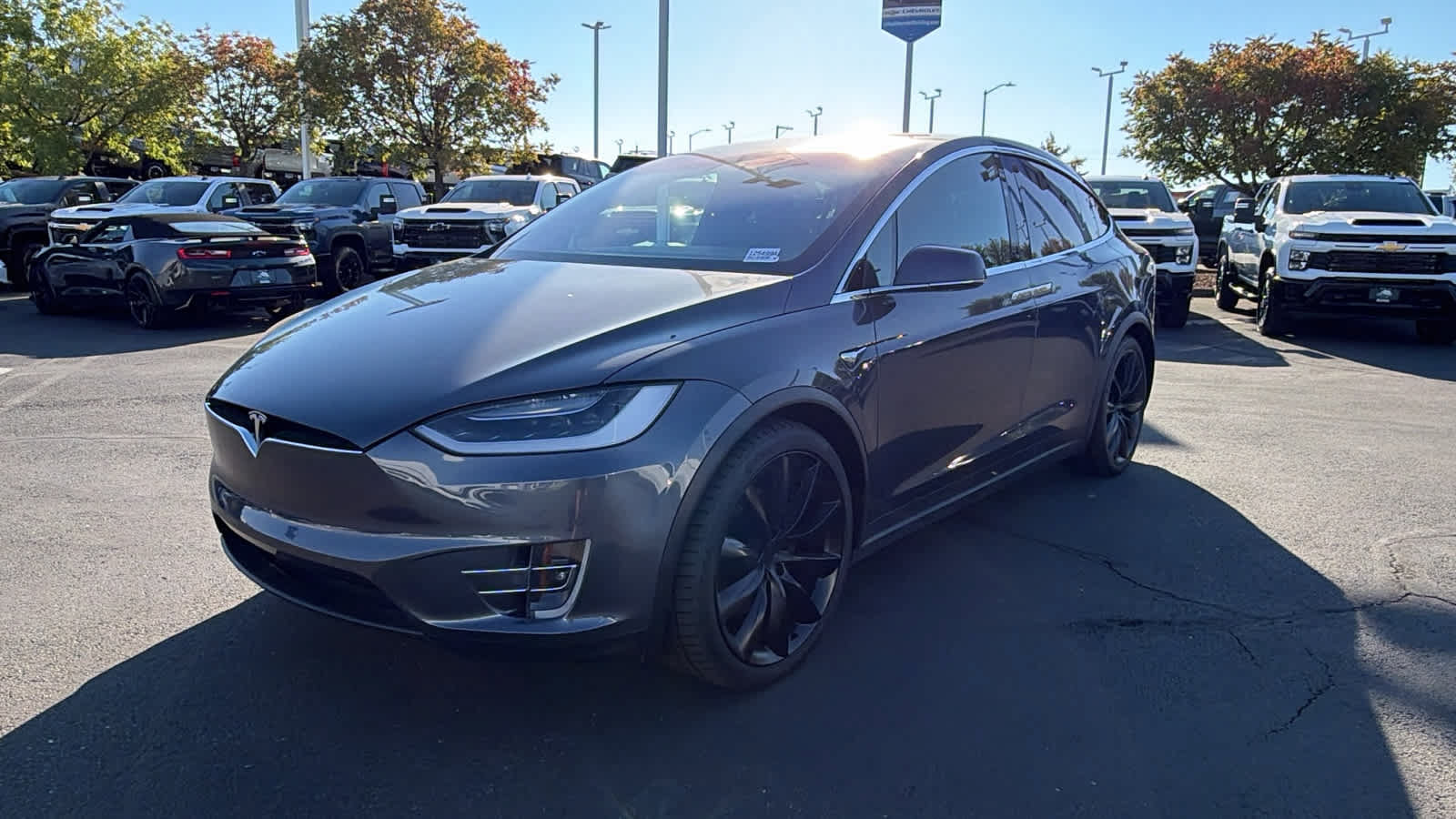 Used 2019 Tesla Model X 75D AWD/4WD image 1