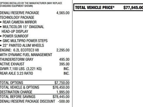 Certified 2025 GMC Sierra 1500 Denali w/ Denali Reserve Package image 2