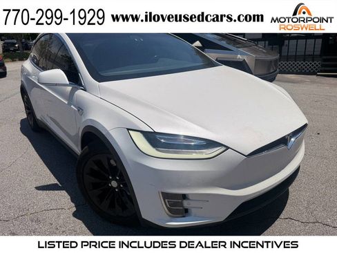 Used 2017 Tesla Model X 75D AWD/4WD image 1
