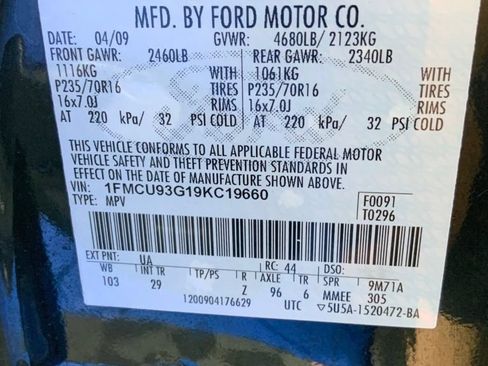 Used 2009 Ford Escape XLT AWD/4WD image 20