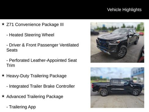 Used 2024 Chevrolet Colorado Z71 w/ Z71 Convenience Package 2 AWD/4WD image 19