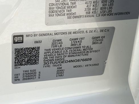 Used 2022 GMC Sierra 1500 Denali AWD/4WD image 33