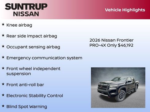 New 2026 Nissan Frontier PRO-4X w/ Pro Premium Package image 23