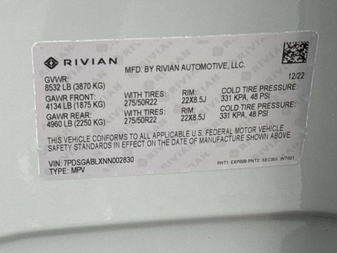 Used 2022 Rivian R1S Launch Edition AWD/4WD image 26