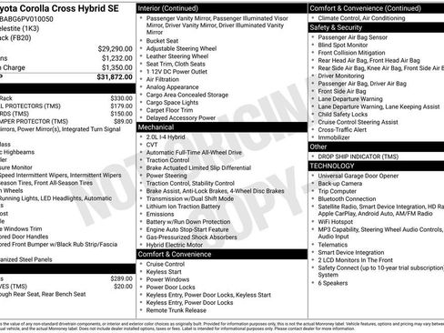 Used 2023 Toyota Corolla Cross AWD Hybrid image 33