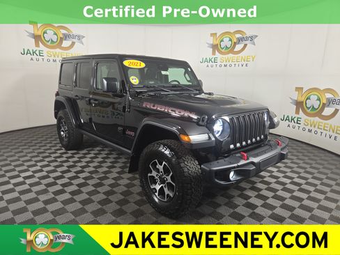 Used 2021 Jeep Wrangler Unlimited Rubicon AWD/4WD image 1