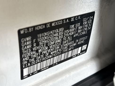 Used 2024 Honda HR-V LX image 28