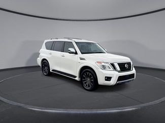 Used 2019 Nissan Armada Platinum w/ Captain's Chairs Package video 2