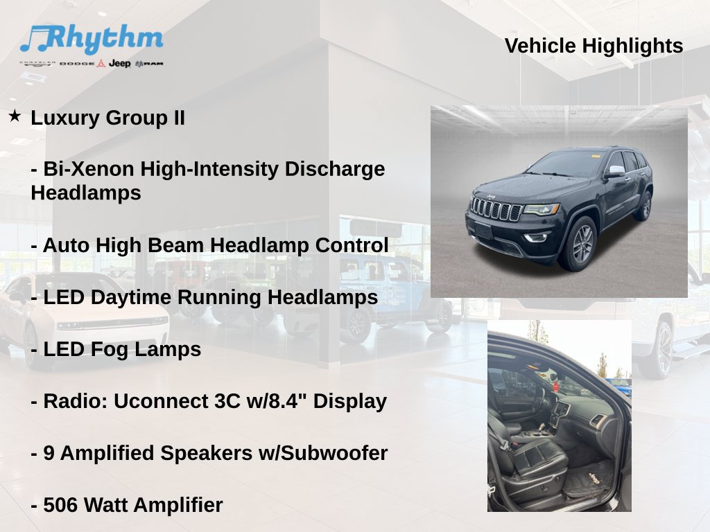 Used 2017 Jeep Grand Cherokee Limited w/ Luxury Group II AWD/4WD image 11