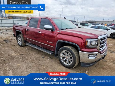 Used 2016 GMC Sierra 1500 SLT w/ SLT Premium Package image 3