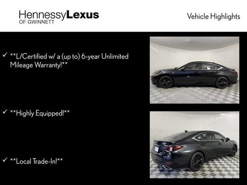 Used 2024 Lexus ES 350 F Sport w/ Accessory Package (Z2) FWD image 12