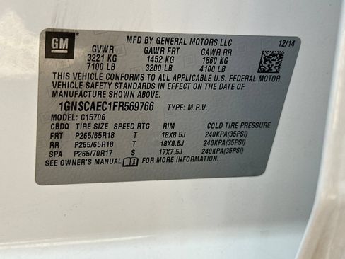 Used 2015 Chevrolet Tahoe LS RWD image 29