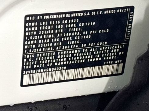 New 2025 Volkswagen Tiguan S image 24