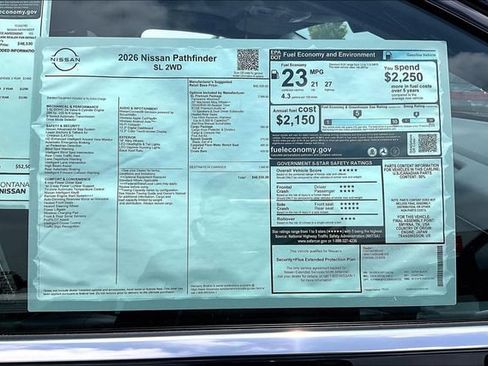 New 2026 Nissan Pathfinder SL FWD image 13