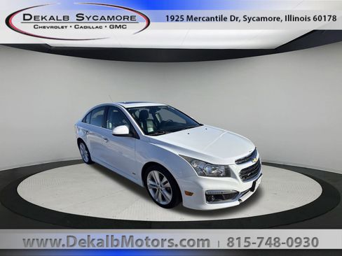 Used 2015 Chevrolet Cruze LTZ w/ Sun, Sound and Sport Package image 1