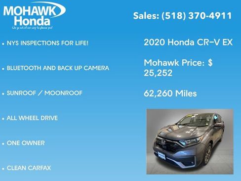 Used 2020 Honda CR-V EX image 7