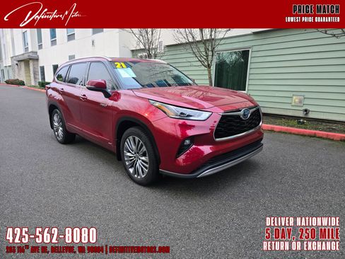 Used 2021 Toyota Highlander Platinum image 1