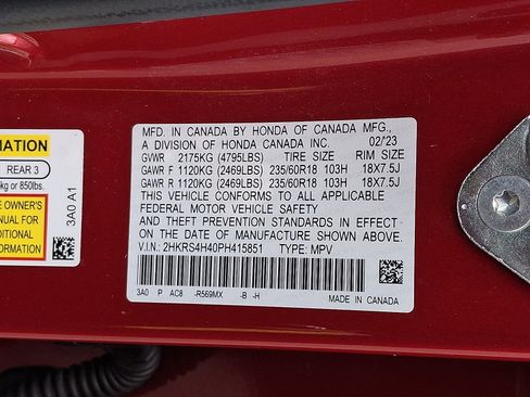 Used 2023 Honda CR-V EX image 26