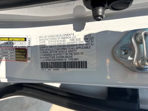 Certified 2023 Honda Odyssey Touring image 32